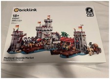 LEGO BrickLink 910047 Medieval Seaside Market 2560pc NEW SEALED picture