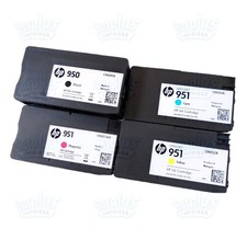 4pk Genuine HP 950 Black & 951 3-Color OfficeJet 8620 8600 8630 picture