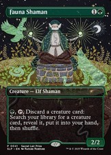 MTG Magic the Gathering Fauna Shaman (41/54) Secret Lair Showdown LP picture