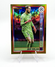 2022-23 Topps Merlin Jan Oblak Gold Atomic Refractor /50 #28 Atletico picture