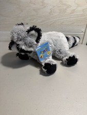 GANZ WEBKINZ SIGNATURE RACOON HM143 PLUSH TOY New with Sealed Unused Code picture
