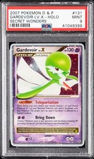 [2 SWIRLS] 2007 POKEMON D&P SECRET WONDERS #131 GARDEVOIR LV.X-HOLO PSA 9 MINT picture