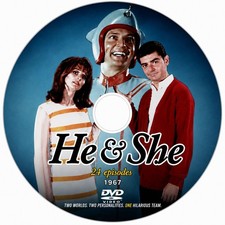 He & She 1967 TV Series DVD – 24 Episodes – Classic Comedy Richard Benjamin picture
