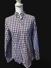 Y2k J.Crew purple Gingham Button-Up Shirt size XS picture