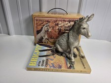 Vintage Brighty of the Grand Canyon Breyer Animal Creations Donkey Book Box 2075 picture