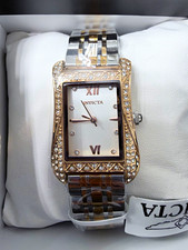 Invicta Wildflower Women’s 26mm Two-Tone Rose Gold Crystal Watch NWT picture