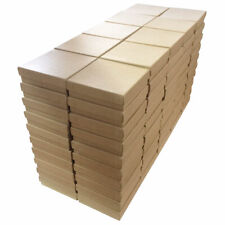 Kraft Cotton Filled Gift Boxes Jewelry Cardboard Box Lots of 100~200~500 picture
