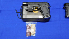 OPS-M.R.P. Cal .45 Gun Pistol Shape Slide Action Jet Torch Lighter USA Stocked picture