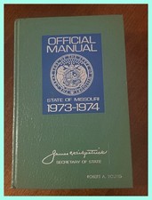 Vintage 1973-1974 Official Manual State of Missouri HC James Kirkpatrick picture