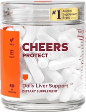 Cheers Protect | Daily Liver Supplement for Drinkers with L-Cysteine, 60 Capsule picture