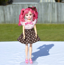 Takara Tomy Licca-chan doll Pink Hair Pigtails Pretty picture