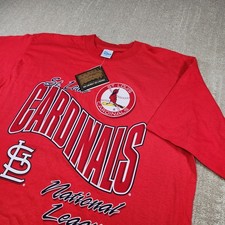 Vintage St Louis Cardinals Shirt Men XL Salem Sports NOS Single Stitch MLB NEW picture