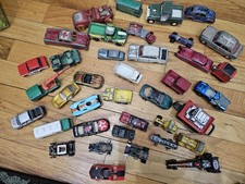 Job Lot Of Vintage Dinky &  Spot-On  1950s–70s Diecast Vehicles To Restore 35+ picture