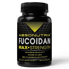 5 Absonutrix Fucoidan Atlantic Brown Seaweed Extract 500 mg immunity 120 veg cap picture