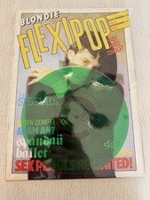Flexipop No 3 1981 Blondie Boomtown Rats Original Green Flexi Record Near Mint picture