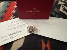 Larry Smith Tokyo Thinderbird Ring Sterling Silver Sz 10.5 New Japan Made picture