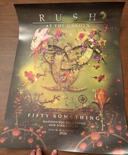 Official Rush 50 Something Tour NYC MSG 2026 FOIL Closing Night 8/3/26 #68/100 picture
