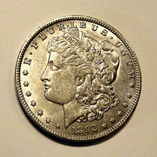 1892-O Morgan Silver Dollar UNC/AU Original Luster Rarer date/mint KM#110 picture
