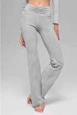 Alo Yoga Pants Leggings Alosoft Intuition High Waist Bottoms NWT NEW S M L Grey picture