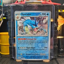 Gyarados 151 Reverse Holo Pokémon TCG 130/165 Scarlet & Violet Rare picture