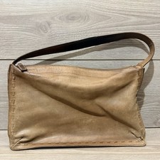 Vintage 80s COACH Old West End Shoulder Bag Cognac Brown Soft Leather Purse 9467 picture
