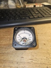 RARE VINTAGE USED WESTON MODEL 1511 MICROAMMETER MILLIAMMETER PANEL METER 0-10 picture