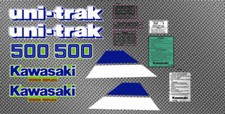 1986 86 Kawasaki KX500 14pc Radiator Shroud Swingarm vintage Decals Stickers KX  picture