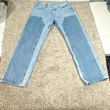 Levi's Premium Men's Light Wash Straight Fit Denim Jeans Button Fly 5-Pocket picture