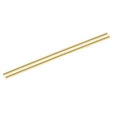 2pcs Brass Rods 4mm x 200mm Brass Solid Round for DIY Craft picture
