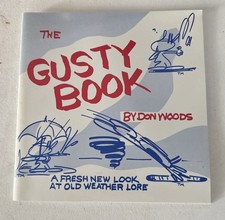 VERY RARE “THE GUSTY BOOK” 1993 Don Woods signed Tulsa weatherman picture