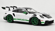 2022 Porsche 911 GT3 RS Coupe White/Green 1:12 NOREV 127535 picture