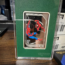 Agoro Spider-Man 1 oz .999 Silver Foil Trading Card Limited Edition 067/250 picture