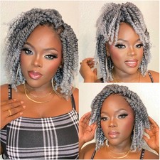 Effortless Elegance: 8 Packs of 8-Inch Pre-twisted Passion Twist Hair Extensions picture
