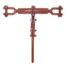 Compactor Jaw-Jaw Binder Turnbuckle Load Tie Down Waste Management 28,000 lbs picture