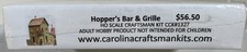 Carolina Craftsman CCK1327 Hopper's Bar & Grill HO Scale OOP picture