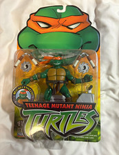 Vintage 2002 Playmates TMNT Michelangelo Action Figure Sealed MOC - Model 154023 picture