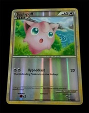 Jigglypuff 68/123 Reverse Holo Common Heart Gold Soul Silver NM  picture