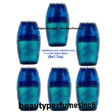 HORIZON by GUY LAROCHE 6 PCs - SIX 1.7 oz EAU DE TOILETTE SPRAY MEN'S PERFUME picture