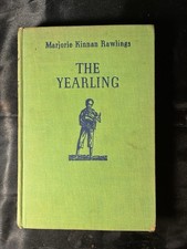 Vintage 1938 The Yearling by Marjorie Kinnan Rawlings First Edition HC Book picture