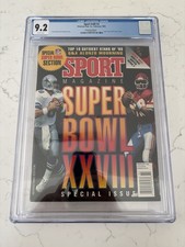 Sport Magazine 1994 Super Bowl Highest Graded Copy GCG 9.2 picture