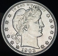 1903 O Barber Quarter 25C Liberty Head Ungraded Choice Silver US Coin CC31553 picture