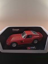 1962 FERRARI 250 GTO RED 1:18 by BURAGO 3011 VINTAGE ORIGINAL picture