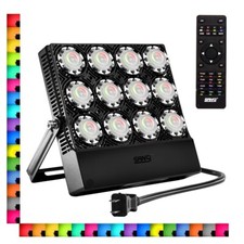 SANSI 70W RGB Flood Lights Outdoor Waterproof Color Changing for Halloween Stage picture