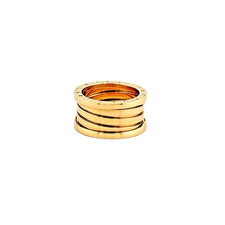 Bvlgari B.zero1 4-Band Ring 18K Yellow Gold Size 56 picture