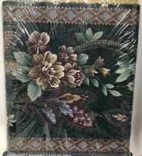 Vinyl Border Expressions Blonder Floral Pattern 2 Packs 5 Yds Each NIP Vintage picture
