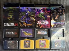 ModRetro Xeno Crisis M64 N64 Games CIB Tested Buck Bumble/Extreme G/Xibalba 64 picture