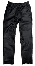 Vintage Harvé Benard Genuine Leather Straight Leg Lined Pants | 12 picture