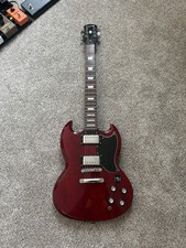 Epiphone SG 6-String Solid Body Right-Handed Red Electric Guitar w/ Hard Case picture