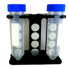 Rack-M002  magnetic separation rack  6-50 ml tubes with strong neodymium magnet picture