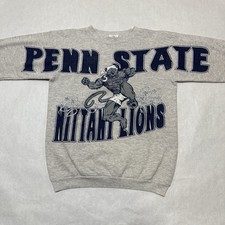 Rare Vintage Penn State Spell Out Crewneck Sweatshirt Small picture